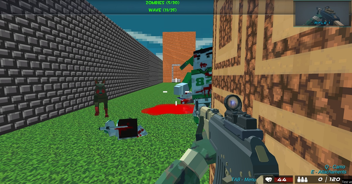 Image Shooting Blocky Combat Swat GunGame Survival